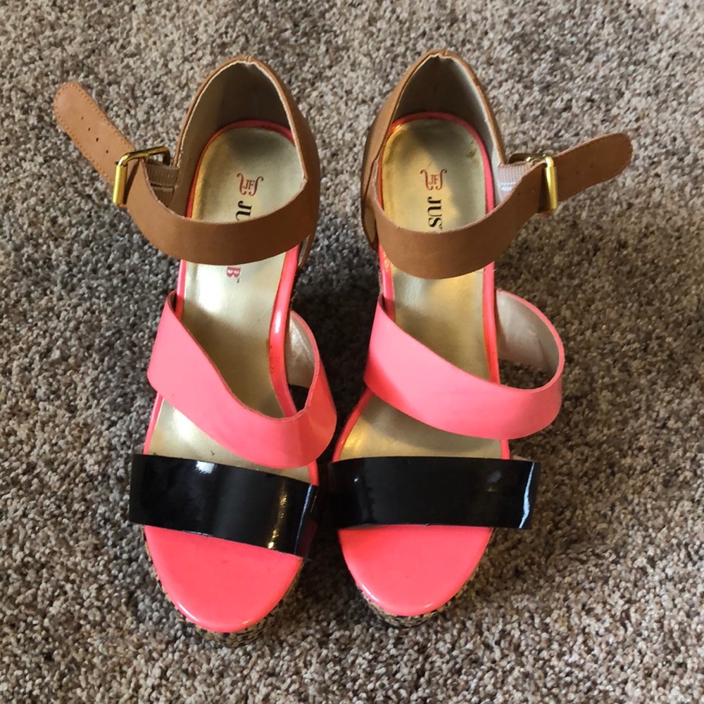 Wedge sandals